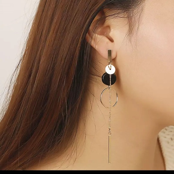 Fashion Silver Long Earrings - Picture 2 of 4